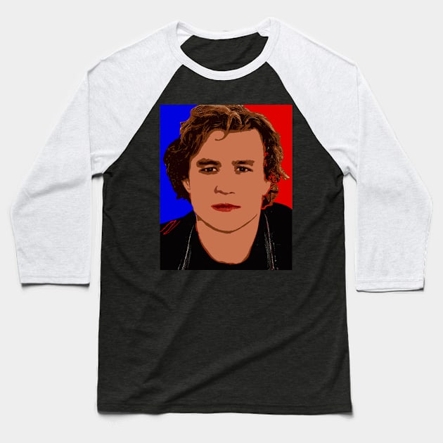 heath ledger Baseball T-Shirt by oryan80